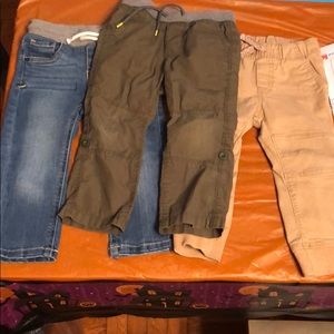 3 pairs of 2T boys pants